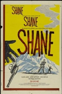 SHANE FILMPLAKAT Alan Ladd SELTEN HOT VINTAGE - Bild 1 von 1