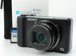 Sony Cyber-Shot DSC-HX9V Black Digital Camera w/Case English OK! from Japan 1549 - Picture 1 of 17