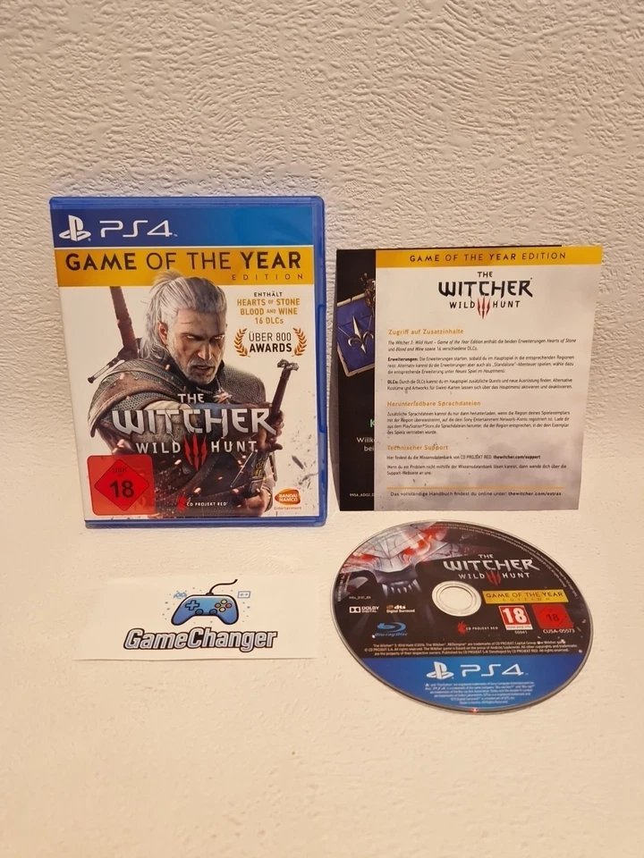 The Witcher 3 Game Of The Year Edition - Playstation 4 PS4 - PAL Deutsch - OVP - Bild 1 von 4
