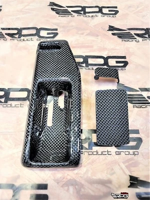 RPG Carbon Fuel Door Opener Release Module for 08-14 Subaru Impreza GR WRX STi - Image 1 of 4