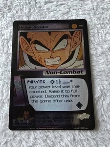 DBZ Dragon Ball Z FOIL Broken Scouter 209 CCG Unlimited Saiyan Saga MP - Picture 1 of 5