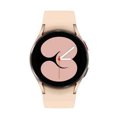 Samsung Galaxy Watch 4 40mm Bluetooth WiFi Smartwatch Pink Gold SM-R860NZDAXNZ - Image 1 of 4