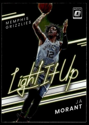 2021-22 Optic Light It Up Ja Morant Memphis Grizzlies #6 - Image 1 of 2