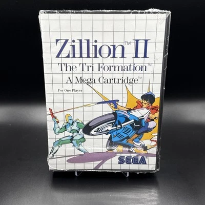 Zillion II: The Tri Formation (Sega Master System SMS) NEW FACTORY SEALED, RARE! - Image 1 of 4