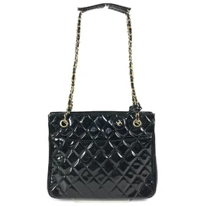 CHANEL vintage Quilted Matelasse Double Chain Bag Tote Bag Shoulder Bag - Bild 1 von 17