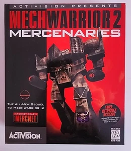 MechWarrior 2: Mercenaries (PC, 1996) - Big Box Software - Picture 1 of 8