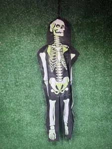 Vtg 1992 Halloween Skeleton Shakes & Sound Sonic Control 24" Windsock wBox - Picture 1 of 5