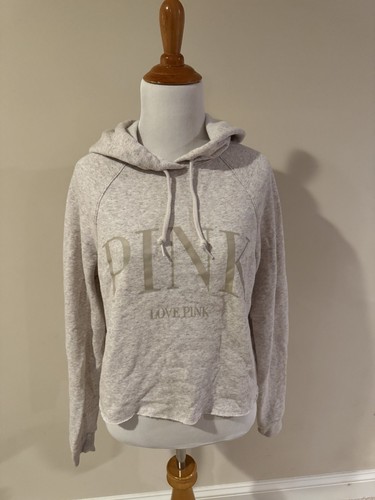 UNDERCOVER Felpa con cappuccio Victorias Secret rosa beige piccola