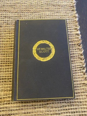 Antique The Complete Poetical Works Of Sir Walter Scott Copyright 1900 Hardcover - Image 1 of 4