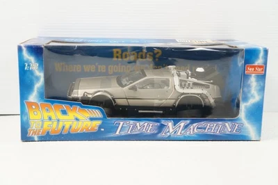 SunStar Back To The Future Time 1:18 Diecast Model Time Machine - Image 1 of 4