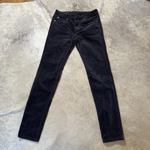 Kut from the Kloth Corduroy Pants Womens Sz 4 Dark Gray Diana Skinny High Rise - Picture 1 of 13