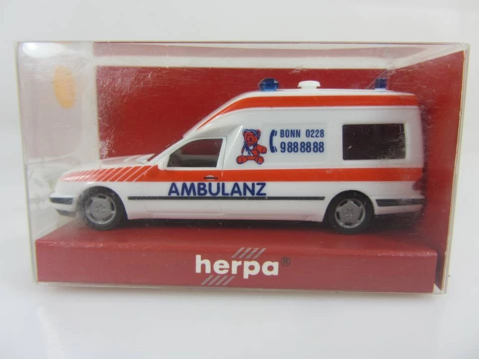 HERPA 44578 1:87 MB Binz KTW Ambulanz Bonn neu mit OVP - Bild 1 von 1