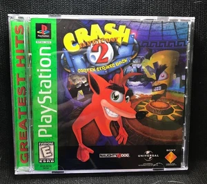 Crash Bandicoot 2: Greatest Hits= (PS 1, 2000) ==OPEN BOX ===== - Picture 1 of 3