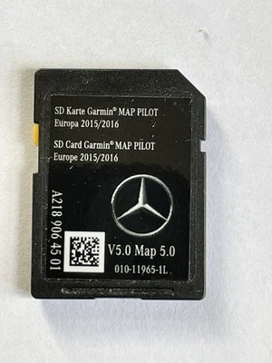 Mercedes Garmin MAP PILOT SD-Karte EUROPA 2015 2016 A2189064501 - Bild 1 von 4