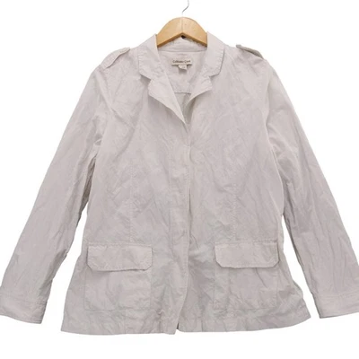 Женская куртка общего назначения Coldwater Creek размер 14 хлопковая смесь - Изображение 1 из 4