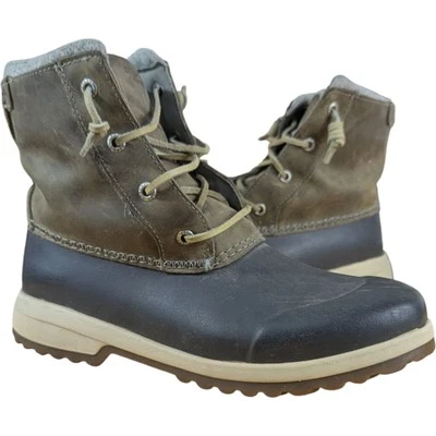 Botas de nieve Sperry para mujer repelentes marítimos talla 9 lana STS82667 lana impermeables Foto 1 de 4