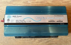 AIMS 2000 Watt Pure Sine Wave Inverter - Picture 1 of 4
