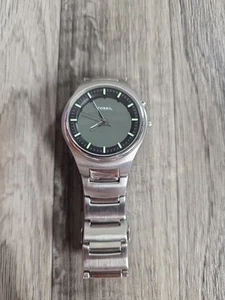 Vintage Fossil Kaleido JR8103 Watch Men 40mm Silver Colour Change Face VGC - Picture 1 of 6