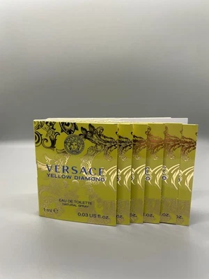 6 X Versage Diamante Amarillo EDT TAMAÑO DE MUESTRA .03 fl oz ENVÍO GRATUITO Foto 1 de 2