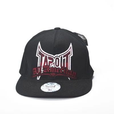 Gorra de béisbol negra bordada Tapout All American Deadwood talla L/XL Foto 1 de 2