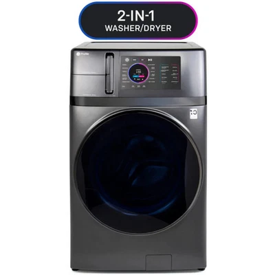 GE Profile 28" Smart Front Load 4.8 Cu. Ft. Washer/Dryer Combo - PFQ97HSPVDS - Image 1 of 4