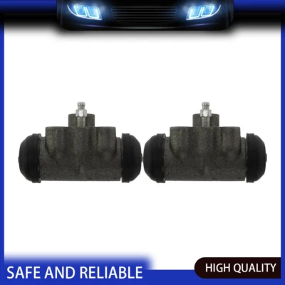 Se adapta a Studebaker Commander 1951-1953 cilindro de rueda de freno de tambor trasero centrado 2x Foto 1 de 4