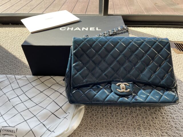 Snag the Latest CHANEL Blue Patent Bags & Handbags for Women with
