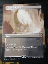 Caves of Koilos Borderless  , Dominaria United , Light play , MTG, FREE SHIPPING