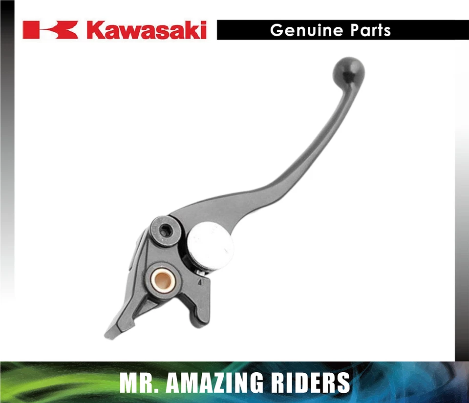 PALANCA DE FRENO DELANTERA KAWASAKI ORIGINAL OEM 1988 - 2009 NINJA 500R ZX 6 6R 7 7R 9R 11 Foto 1 de 1