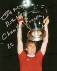 Tony Morley HAND SIGNED Aston Villa 1982 Euro Final 10x8 Photo *Private Signing*