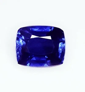 Zafiro azul natural sin tratar certificado 4,67 quilates piedras preciosas su... - Imagen 1 de 10