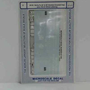 Calcomanías escala O a microescala: SANTA FE AIRSLIDE COV HOPPER 1988-89 - Imagen 1 de 1