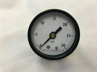 0-30 PSI Ashcroft P500 6685000810065 * - Image 1 of 2