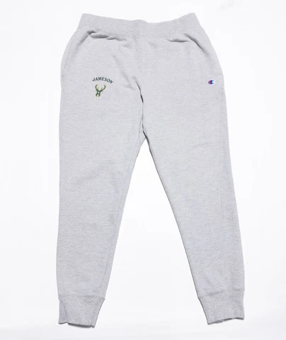 Champion Milwaukee Bucks Sweatpants Mens Large Reverse Weave Jameson Tapered NBA Cover