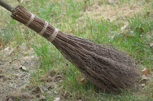 Pagan Besom Broom , Natural Witch's Broom, Halloween Pagan broom, Rustic wedding - Picture 1 of 10