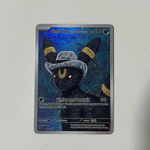 PERSONALIZADO|Umbreon|Texturado|Inglés|SOLO Exhibición DIY Sombrero Van Gogh - Imagen 1 de 1