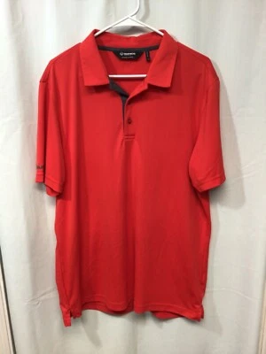 Camisa polo/golf de poliéster grande roja Sunice P6 Foto 1 de 4