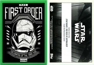 2019 STAR WARS THE RISE OF SKYWALKER CRUSH THE RESISTANCE CR-6 GREEN 131/299 - Picture 1 of 1