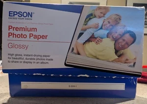 Lot Epson Premium Photo Glossy Paper 4 x 6 100/box (S041727) + 5x7HP + more!!! - Picture 1 of 5