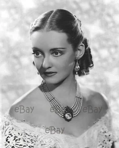 Bette Davis Actress 8x10 Photo Reprint - Picture 1 of 1