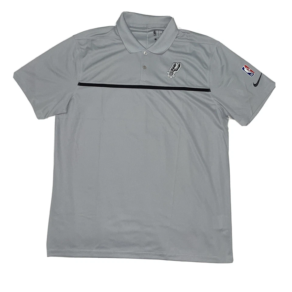 Nike Men’s San Antonio Spurs Statement Edition NBA Polo Sz.L CN4120-007
