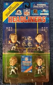 1996 Corinthian Headliners - AFC Quarterbacks - Elway, Marino, Bledsoe NIB NOS - Picture 1 of 8