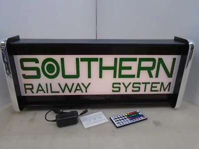 Southern Railway System Pantalla LED Letrero Iluminado Caja de Luz Luz Colgante de Pared Luz Foto 1 de 4