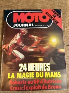 MOTO JOURNAL 410 YAMAHA XS 1100 US HONDA RCB 24H du Mans Jean-Claude Chemarin - Picture 1 of 2