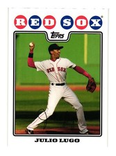 2008 Topps #386 Julio Lugo Boston Red Sox