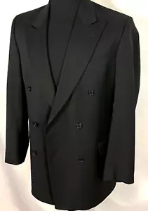 Pronto Uomo Made in Italy Men's Size 39 LN Double-Breasted Suit Blazer Jacket - Picture 1 of 9