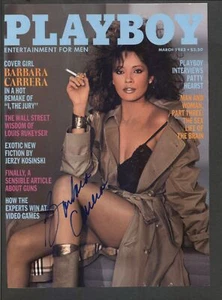 Barbara Carrera - Signed Autograph Laminated Magazine Cover - Never Say Never Ag - Picture 1 of 2
