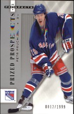 2005-06 Hot Prospects Rangers Hockey Card #152 Petr Prucha Rookie