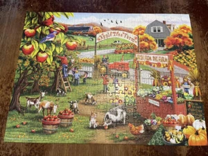 Nancy Wernsersbach APFELBAUMFARM Spin Master 300 Teile Puzzle vollständig - Bild 1 von 9