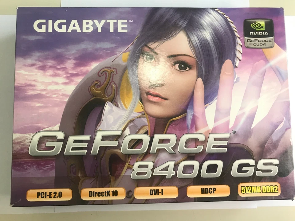 NEW Nvidia GeForce 8400 GS 512MB DDR2, PCI Graphics Card - Image 1 of 3